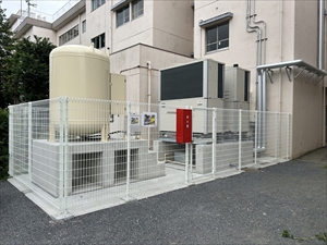 中学校体育館空調設備等整備工事