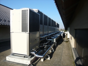 斎場空調設備等改修工事