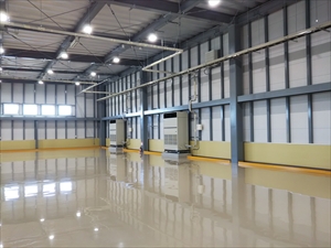 化粧品工場倉庫新築工事